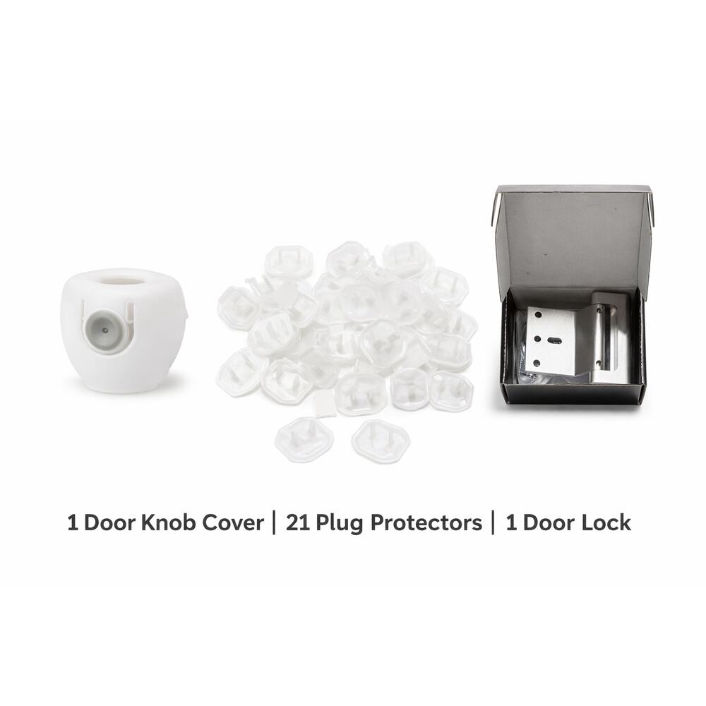 Child Safety Set Door Knob Cover Plug Protectors Door Lock